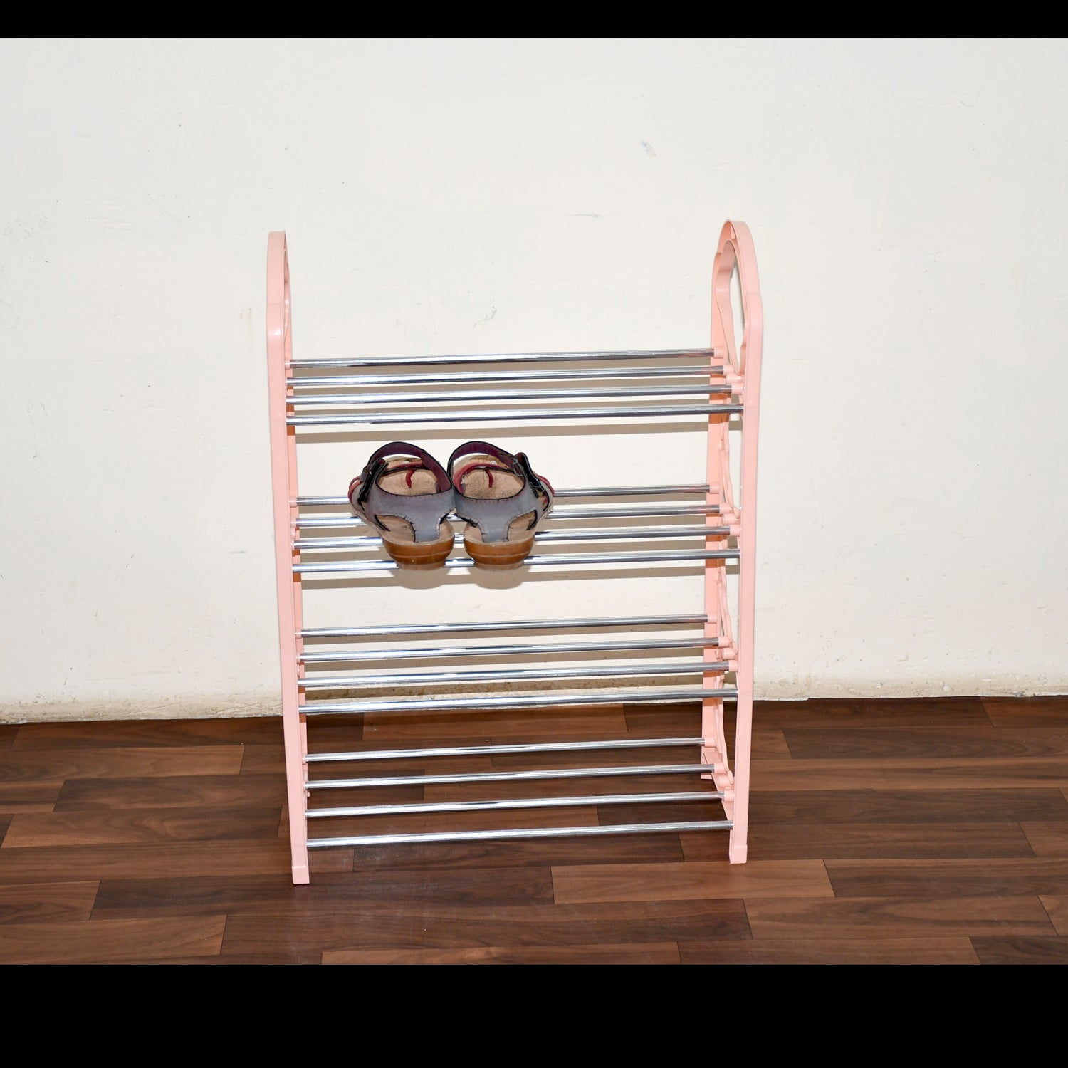 DIY shoes storage shelf with four tiers for bedroom and closet DIY shoes storage shelf with four tiers for bedroom and closet